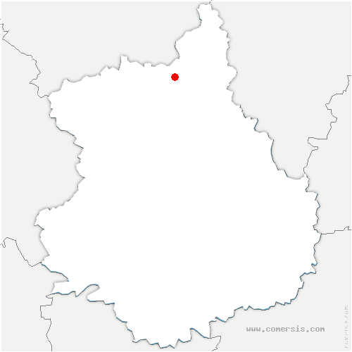 carte de localisation de Vernouillet