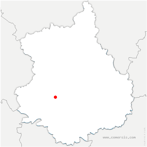 carte de localisation de Vieuvicq