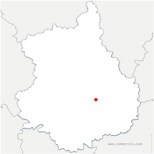 carte de localisation de Villeneuve-Saint-Nicolas