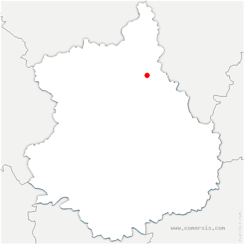 carte de localisation de Villermain