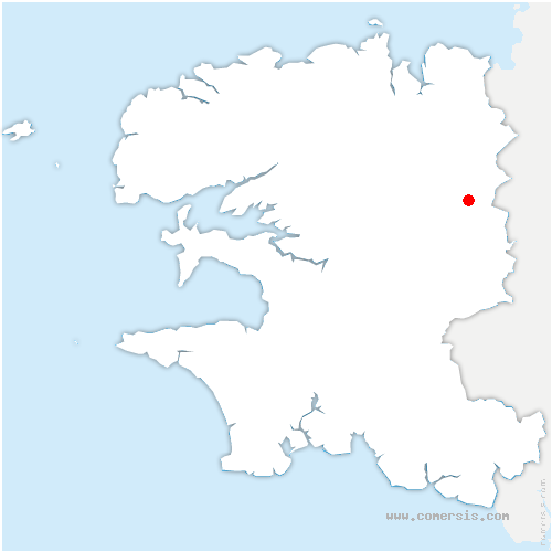 carte de localisation de Berrien