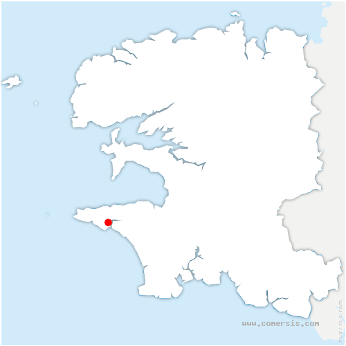 carte de localisation d'Esquibien