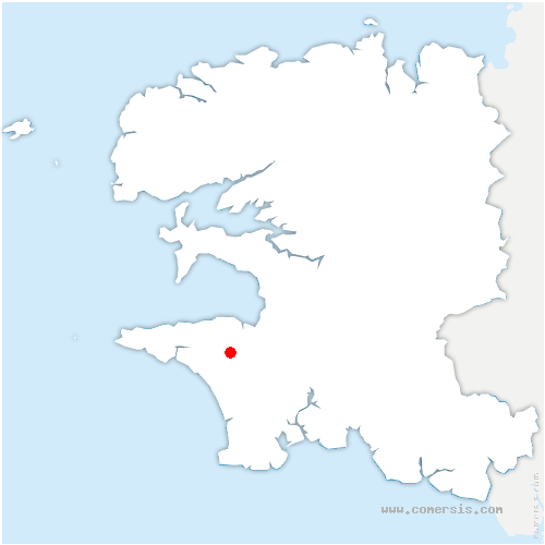 carte de localisation de Guiler-sur-Goyen