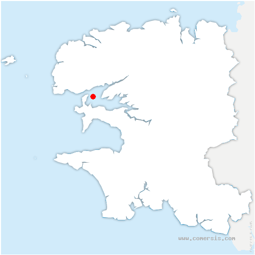 carte de localisation de Languidic