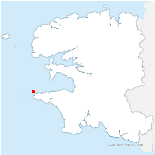 carte de localisation de Peumerit-Quintin