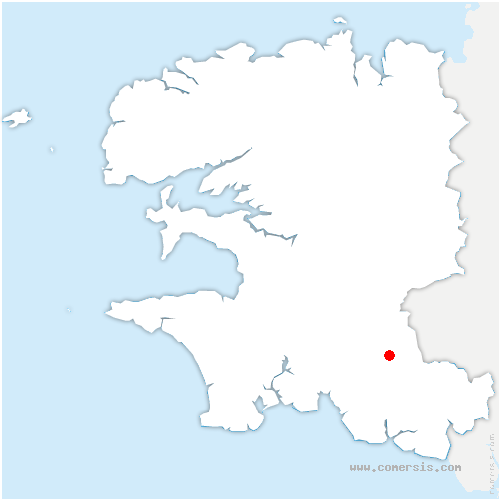 carte de localisation de Rosporden