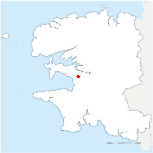 carte de localisation de Saint-Nic