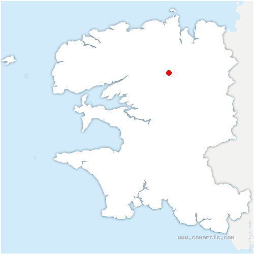 carte de localisation de Saint-Sauveur