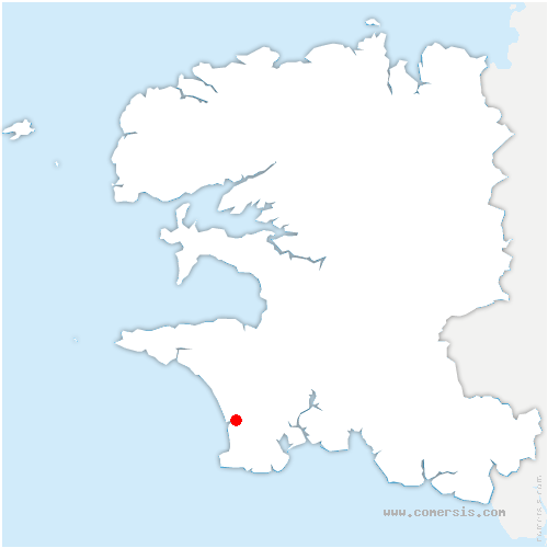 carte de localisation de Tréguennec