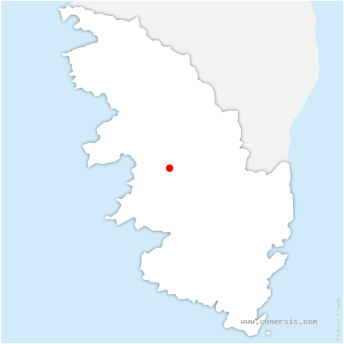 carte de localisation de Albitreccia