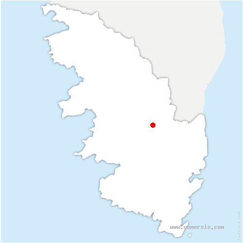 carte de localisation d'Aullène