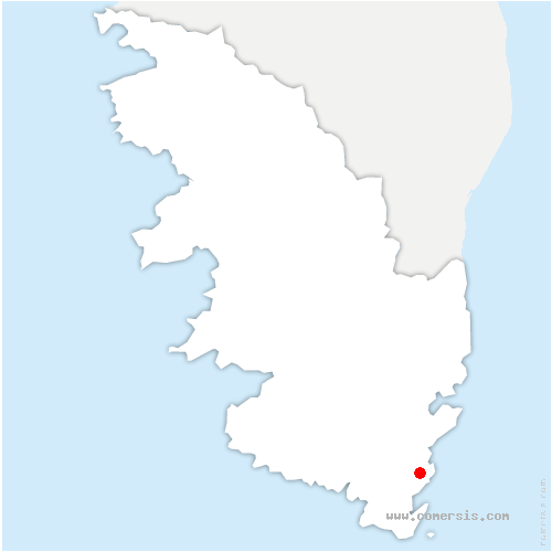 carte de localisation de Bonifacio