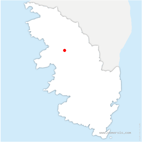 carte de localisation de Carbuccia