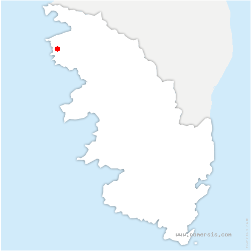 carte de localisation de Cargèse