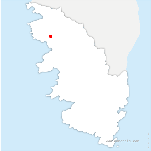 carte de localisation de Coggia