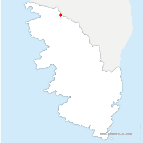 carte de localisation de Cristinacce