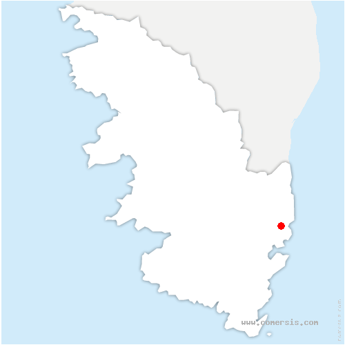 carte de localisation de Lecci