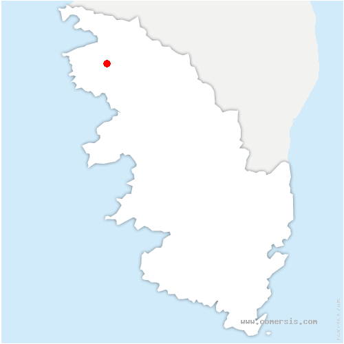 carte de localisation de Marignana