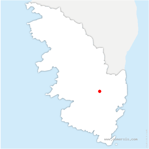 carte de localisation de San-Gavino-di-Carbini