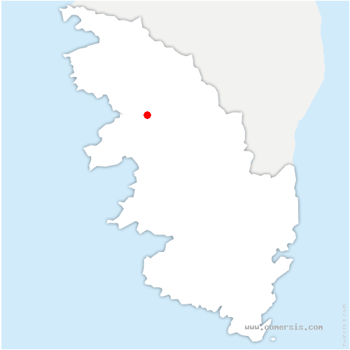 carte de localisation de Sarrola-Carcopino