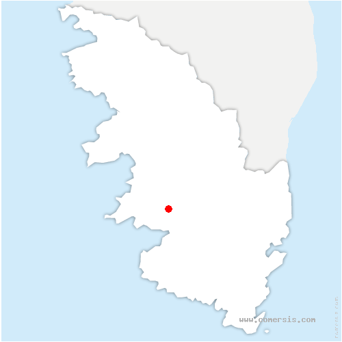 carte de localisation de Sollacaro