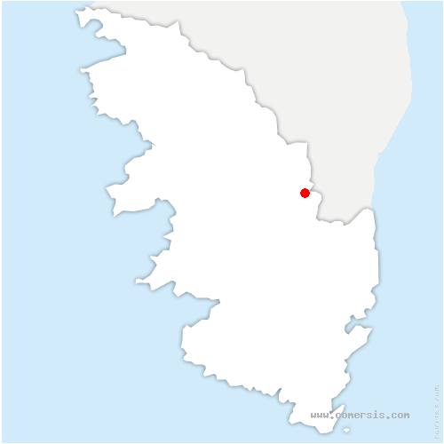 carte de localisation de Zicavo
