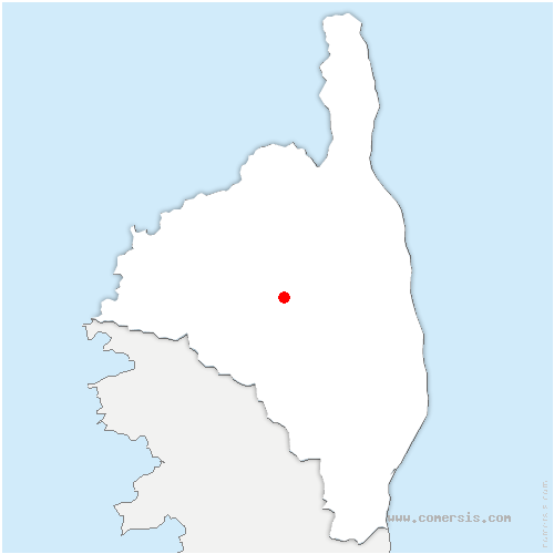 carte de localisation de Castirla