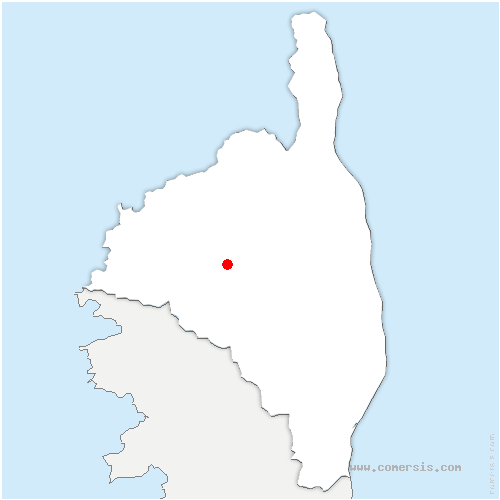 carte de localisation de Corscia