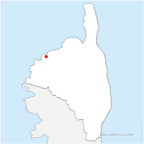 carte de localisation de Lavatoggio