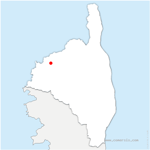 carte de localisation de Montegrosso