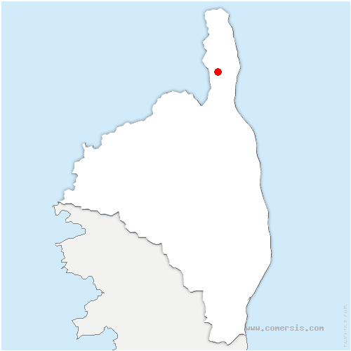 carte de localisation de Olcani