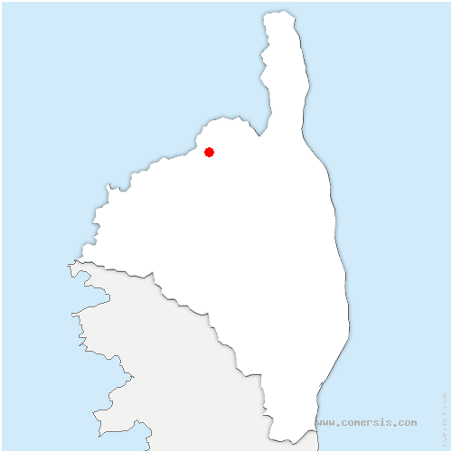 carte de localisation de Palasca