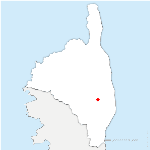 carte de localisation de Pancheraccia