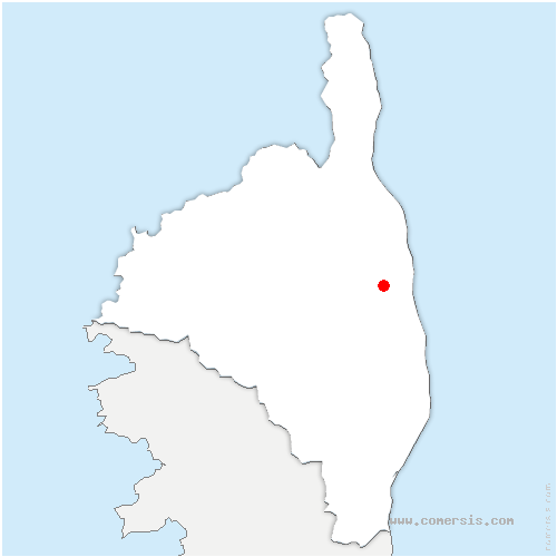 carte de localisation de Pero-Casevecchie