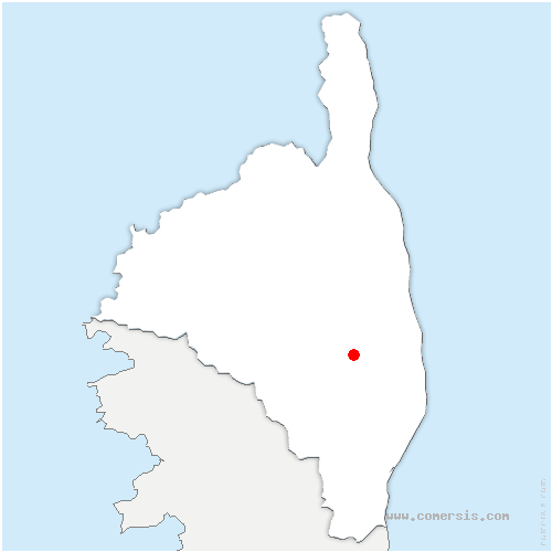 carte de localisation de Pietraserena