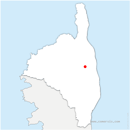 carte de localisation de San-Damiano