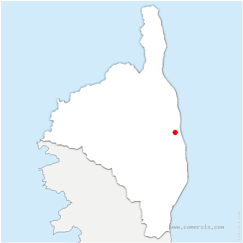 carte de localisation de Santa-Maria-Poggio