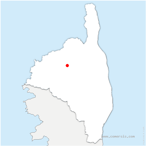 carte de localisation de Vallica