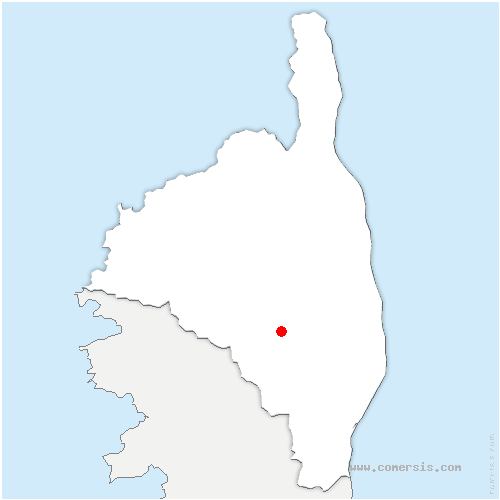 carte de localisation de Venaco