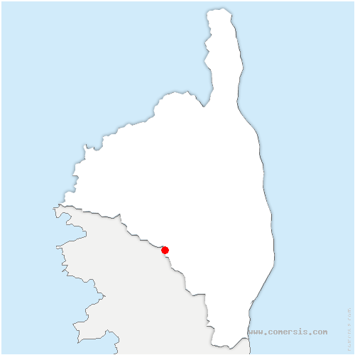 carte de localisation de Vivario