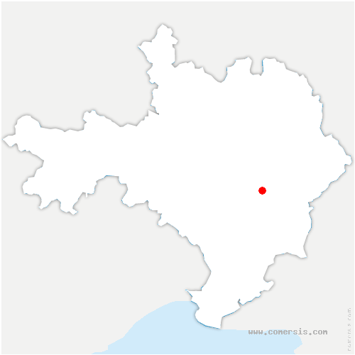 carte de localisation d'Altier