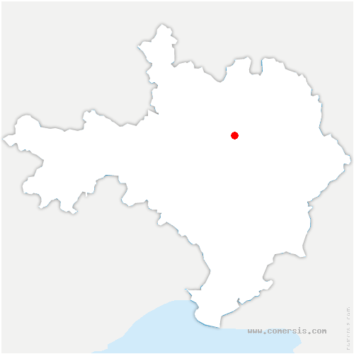 carte de localisation de Belvézet