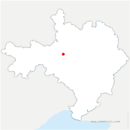 carte de localisation de Boisset-et-Gaujac