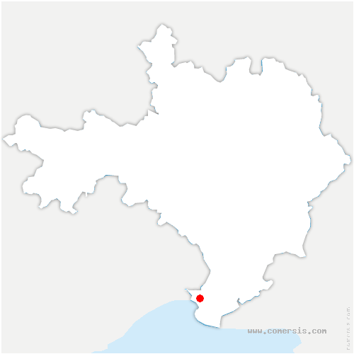 carte de localisation de Grau-du-Roi