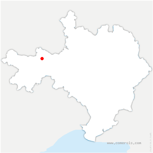 carte de localisation de Jonquières