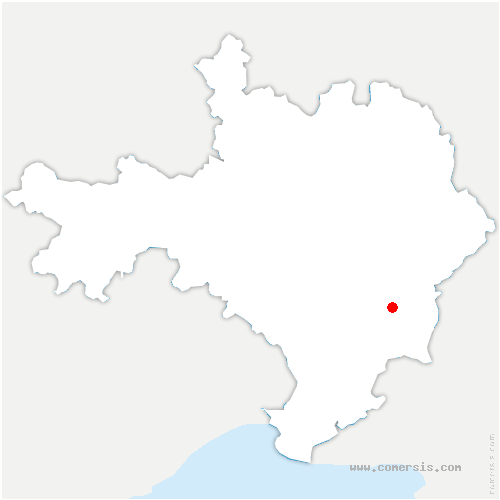 carte de localisation de Manduel