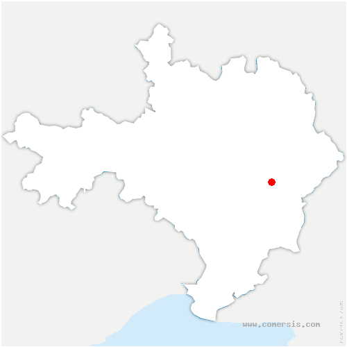 carte de localisation de Mostuéjouls