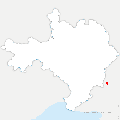 carte de localisation de Nant