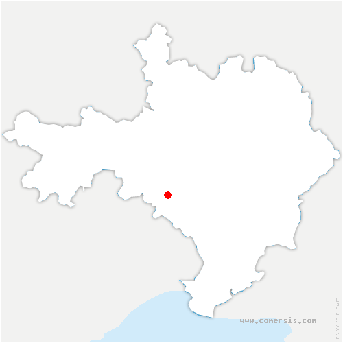 carte de localisation d'Orthoux-Sérignac-Quilhan