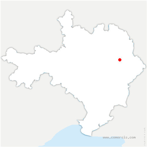 carte de localisation de Pouzilhac